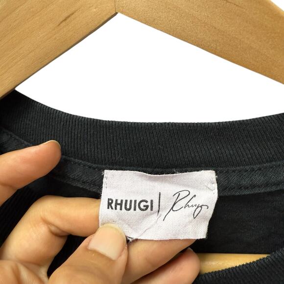 Rhuigi‎ x Pacsun Eagle Graphic T-shirt Black Men’s Size Medium - Picture 3 of 8